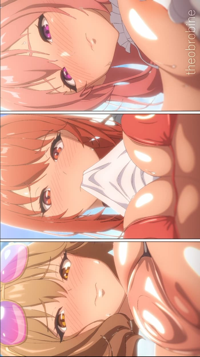 Tanned Swimsuit Elegg Teasing and Getting Fucked Hard (uncensored ver)[Theobrobine]