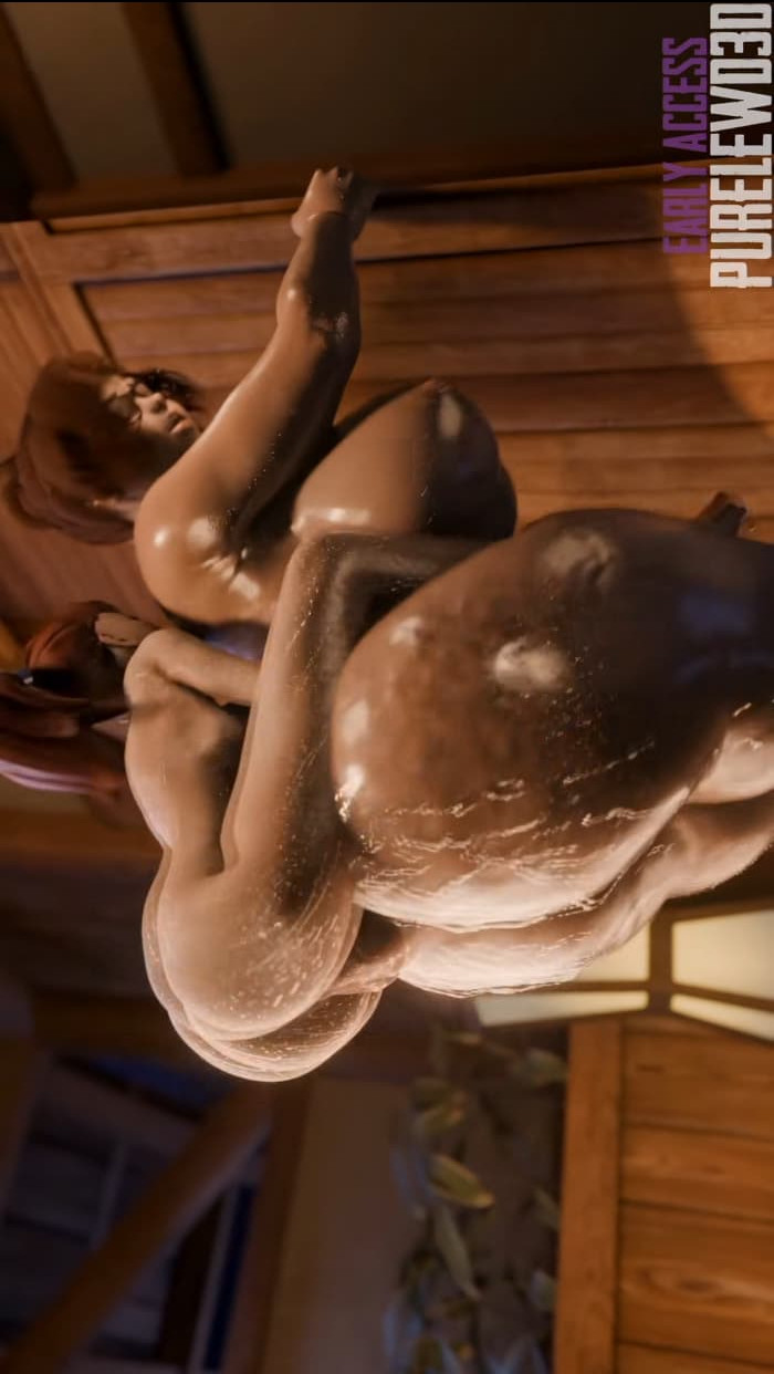 D.Va Destroys Mei’s Tight Ass with Big White Cock Post Work [Pure Lewd3D][4K]