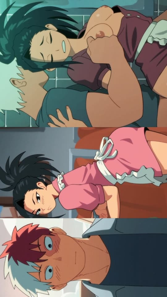 Momo’s Part-Time Job: Shoto Can’t Resist Fucking the Sexy Cafe Maid☕